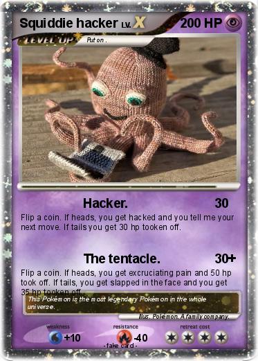 Pokemon Squiddie hacker