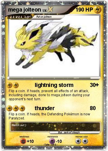 Pokemon mega jolteon