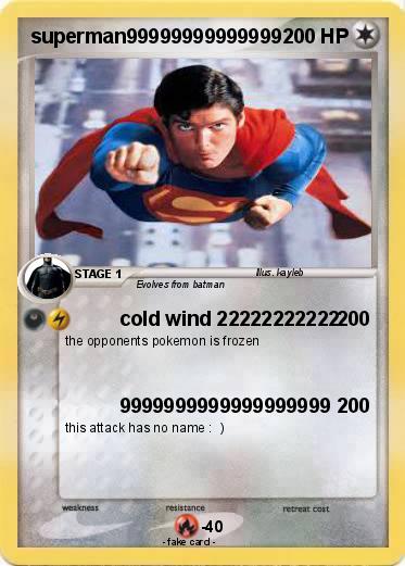 Pokemon superman99999999999999
