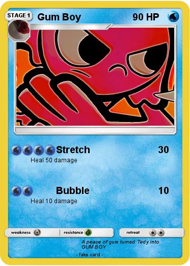 Pokemon Gum Boy