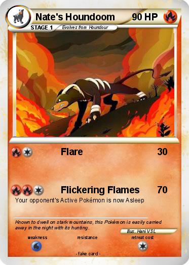 Pokemon Nate's Houndoom