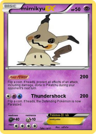 Pokemon mimikyu