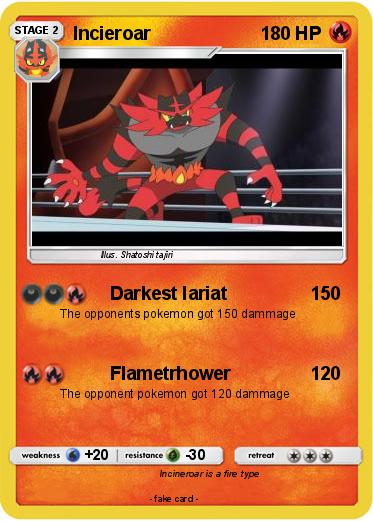 Pokemon Incieroar