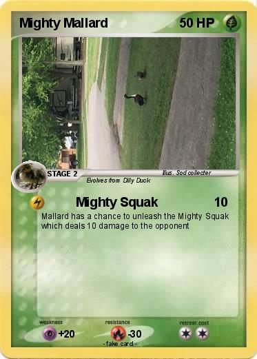 Pokemon Mighty Mallard