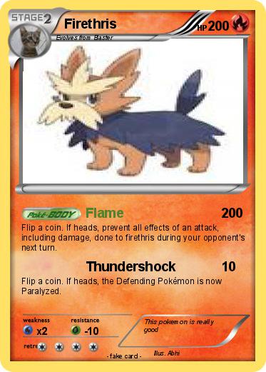 Pokemon Firethris