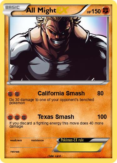 Pokemon All Might