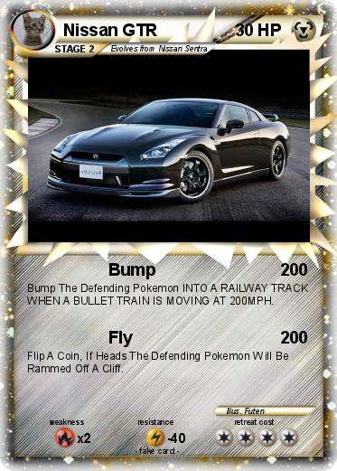 Pokemon Nissan GTR