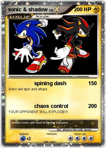 Pokemon sonic & shadow