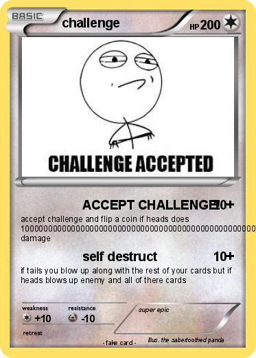 Pokemon challenge