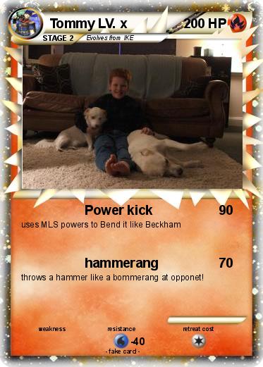 Pokemon Tommy LV. x