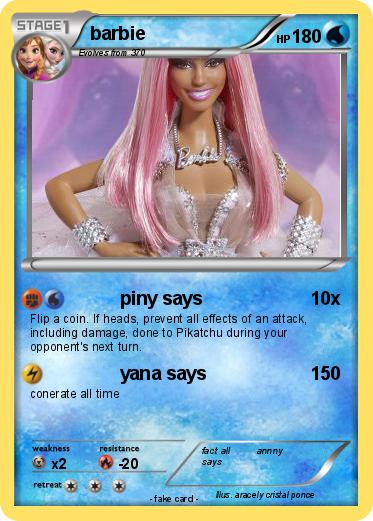 Pokemon barbie
