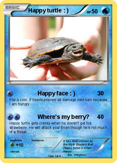 Pokemon Happy turtle : )