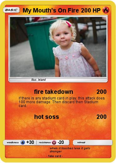 Pokemon My Mouth's On Fire