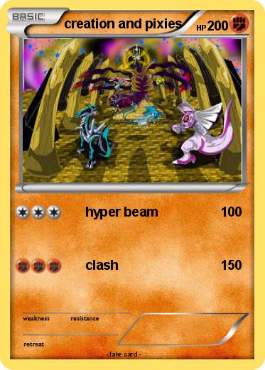 Pokemon creation and pixies