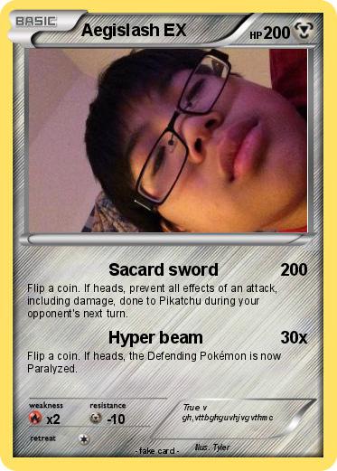 Pokemon Aegislash EX