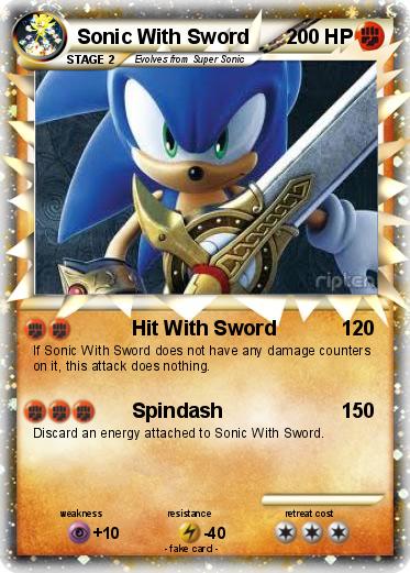 Pokemon Sonic With Sword