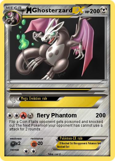 Pokemon Ghosterzard