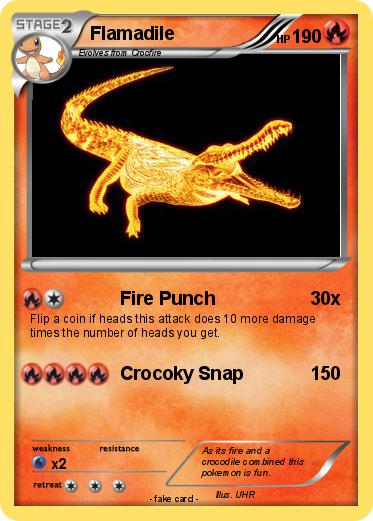 Pokemon Flamadile