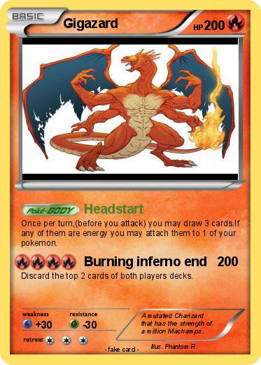Pokemon Gigazard