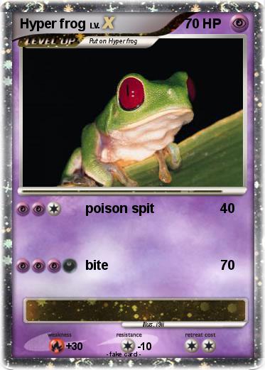 Pokemon Hyper frog
