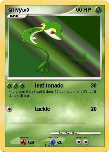 Pokemon snivy