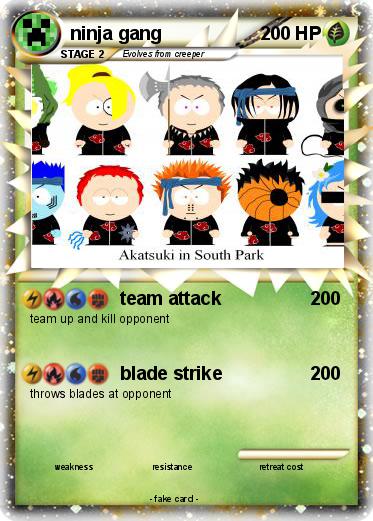 Pokemon ninja gang
