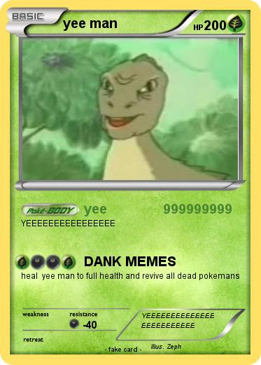 Pokemon yee man