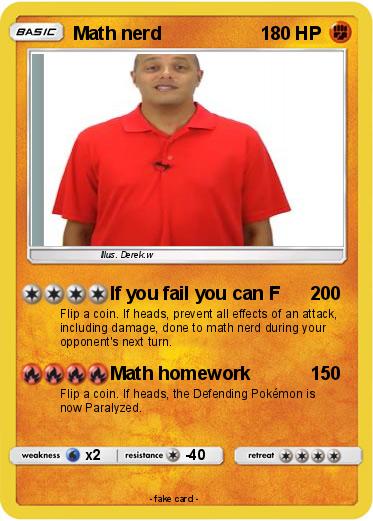 Pokemon Math nerd