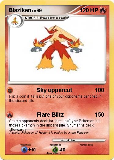 Pokemon Blaziken