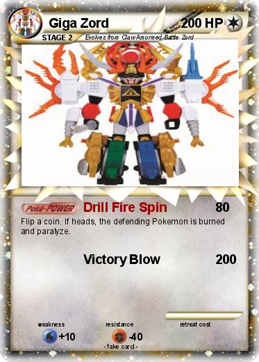 Pokemon Giga Zord