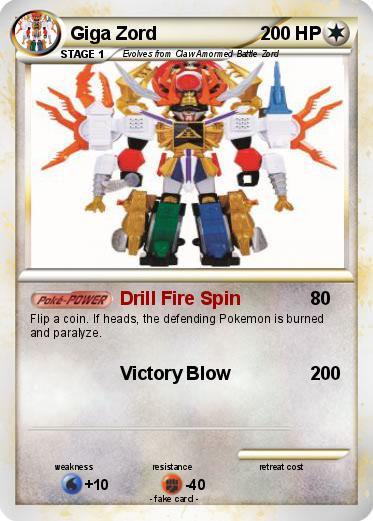 Pokemon Giga Zord