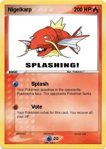 Pokemon Nigelkarp