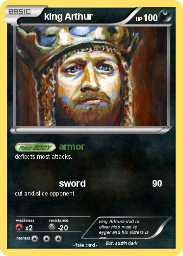 Pokemon king Arthur