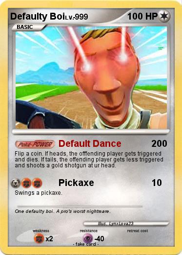 Pokemon Defaulty Boi