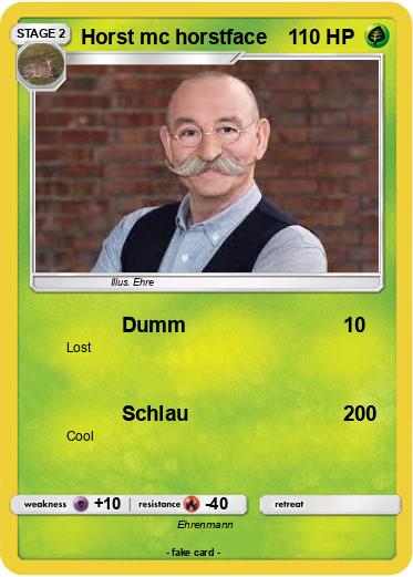 Pokemon Horst mc horstface