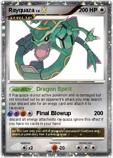 Pokemon Rayquaza