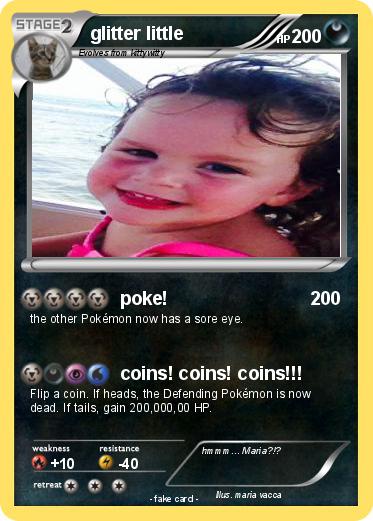 Pokemon glitter little
