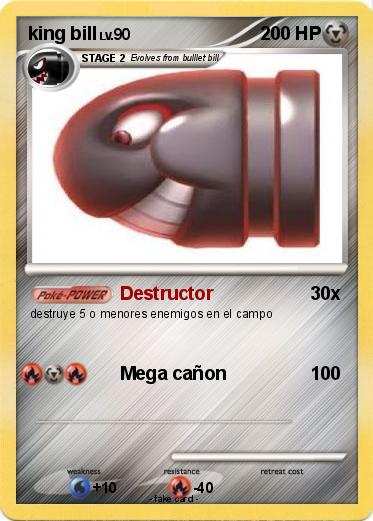 Pokemon king bill