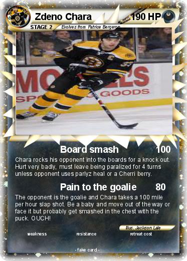 Pokemon Zdeno Chara