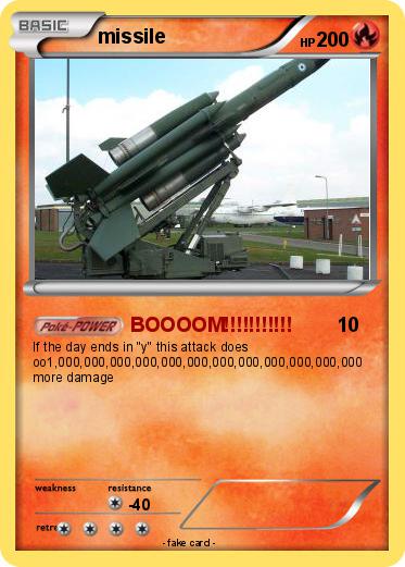 Pokemon missile