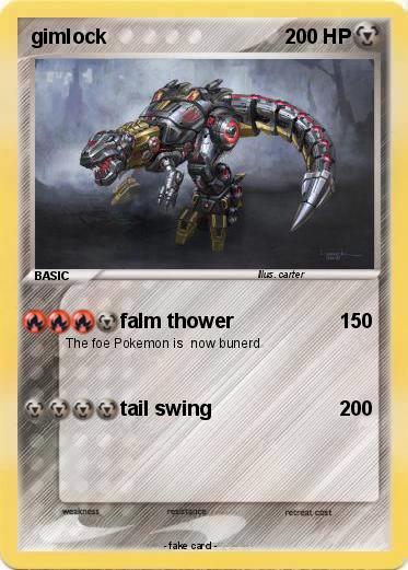 Pokemon gimlock