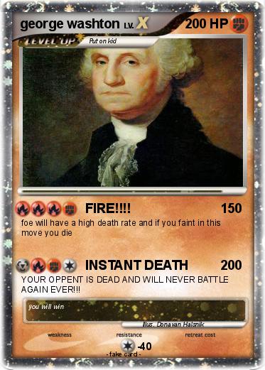 Pokemon george washton