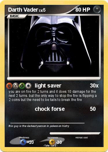 Pokemon Darth Vader