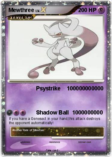 Pokemon Mewthree
