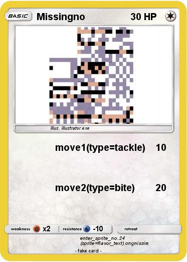 Pokemon Missingno