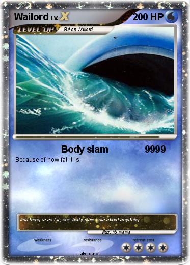 Pokemon Wailord