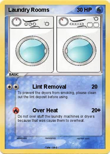 Pokemon Laundry Rooms