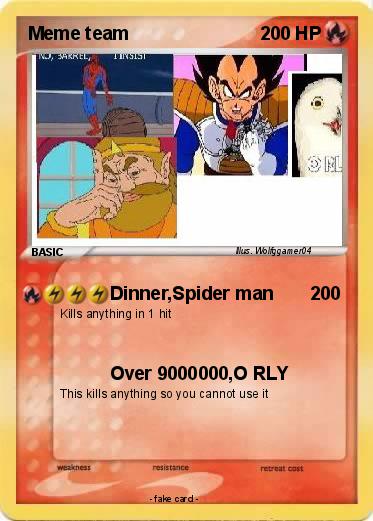 Pokemon Meme team