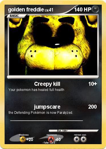Pokemon golden freddie