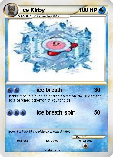 Pokemon Ice KIrby
